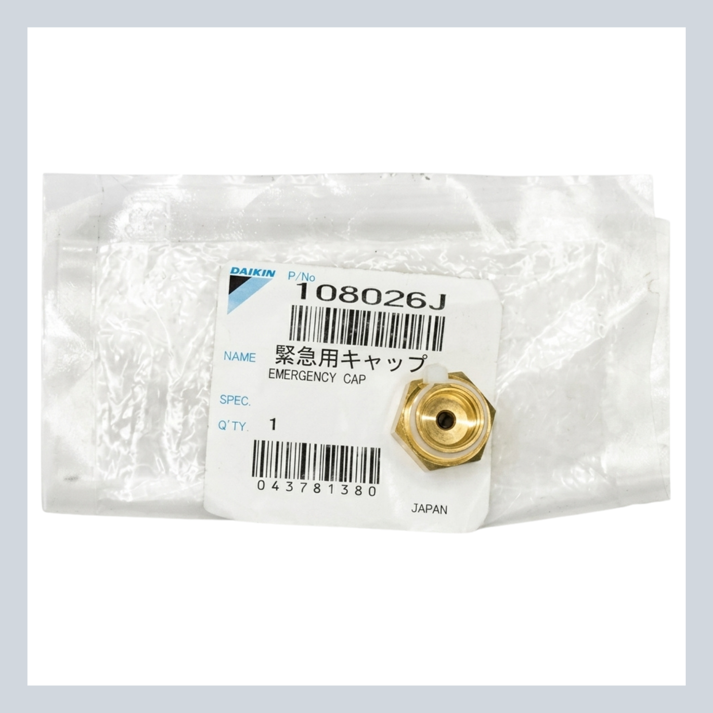 DAIKIN EMERGENCY CAP 108026J