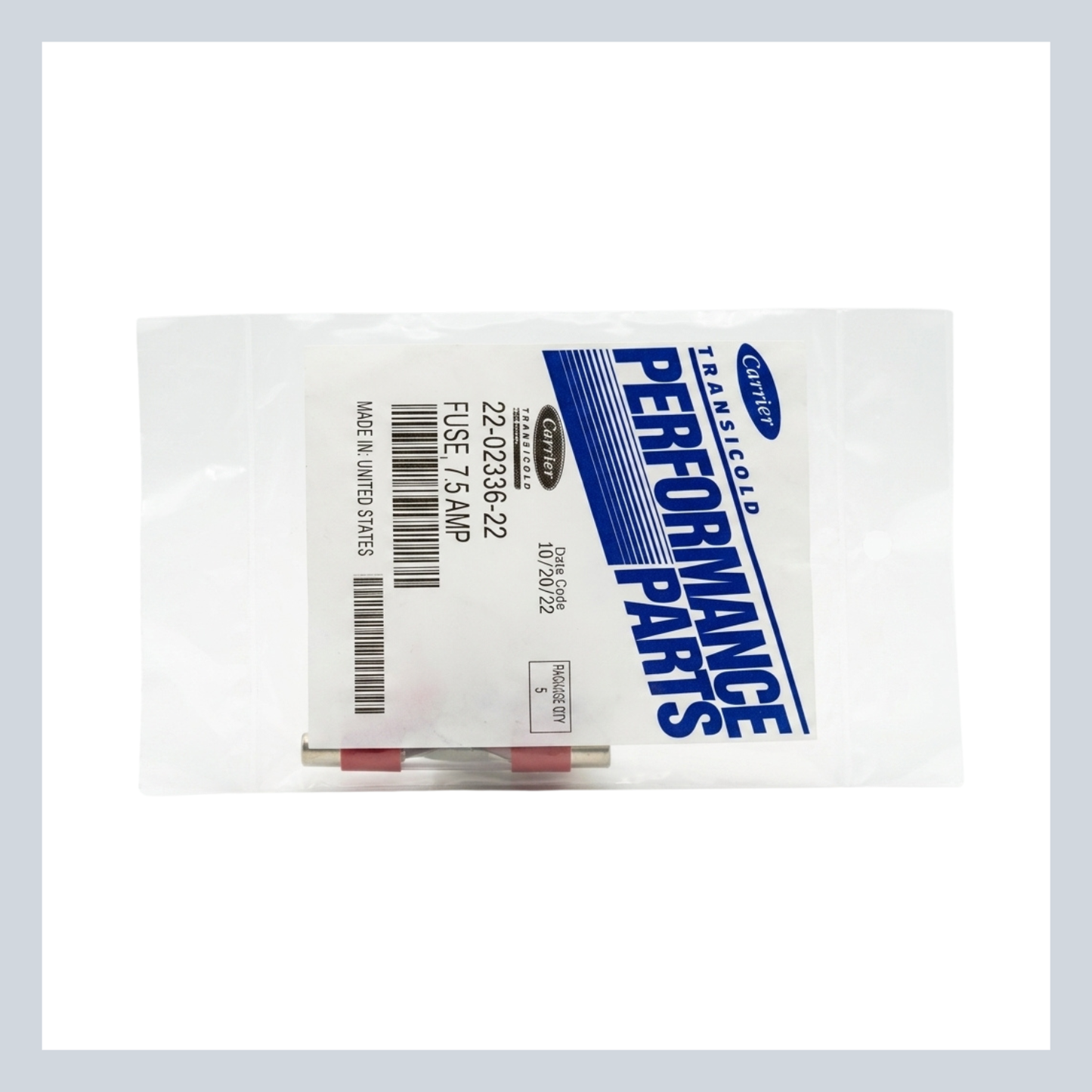 22-02336-22 FUSE, 7.5 AMP