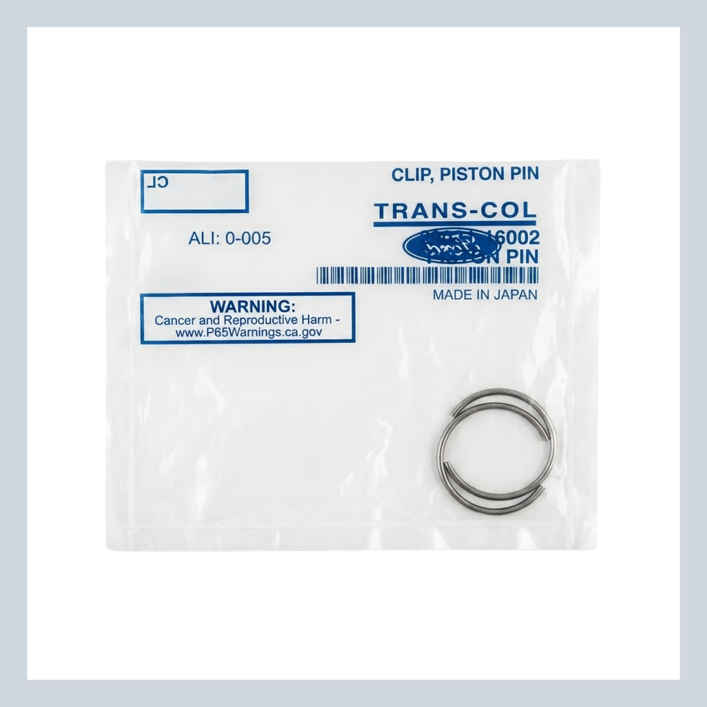 25-39416-00 CLIP, PISTON PIN