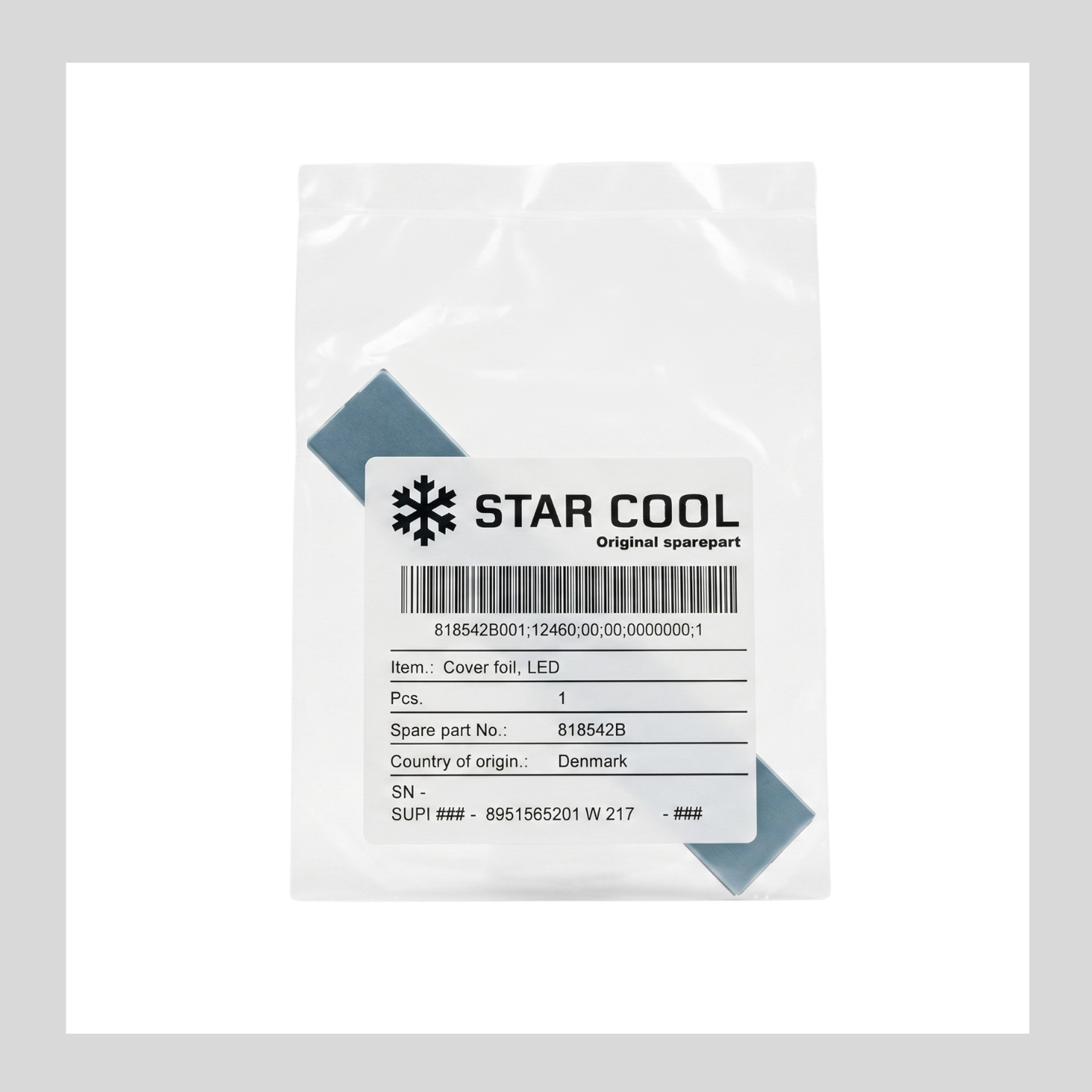 STAR COOL COVER FOIL LED CIM 5 818542B