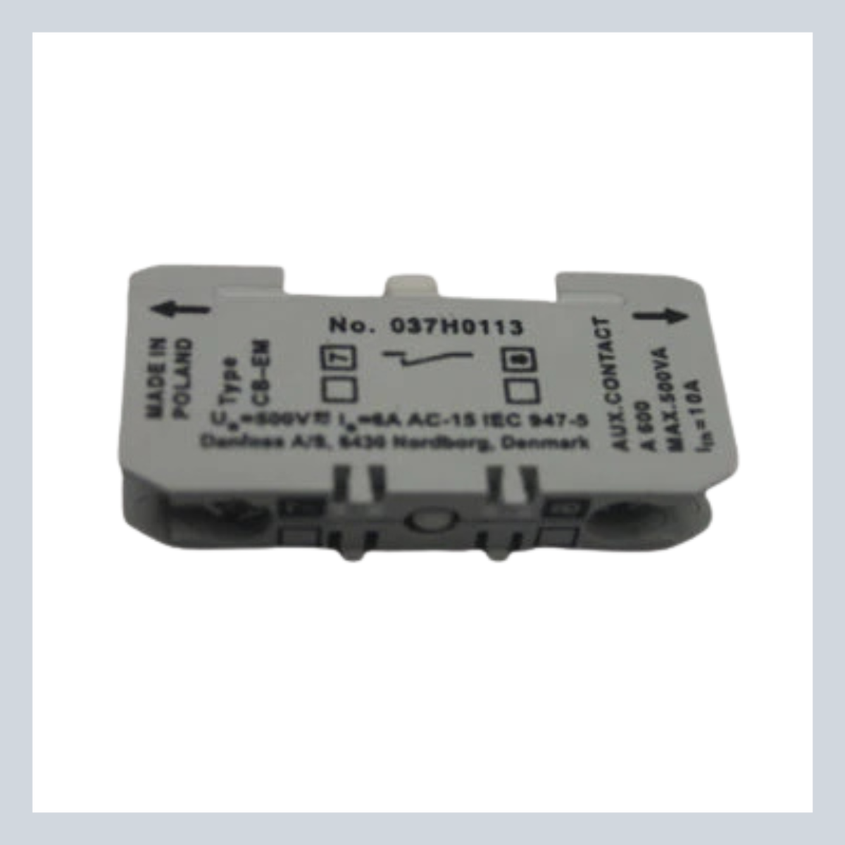 STAR COOL AUXILIARY CONTACT (WHITE DOT) 818522F