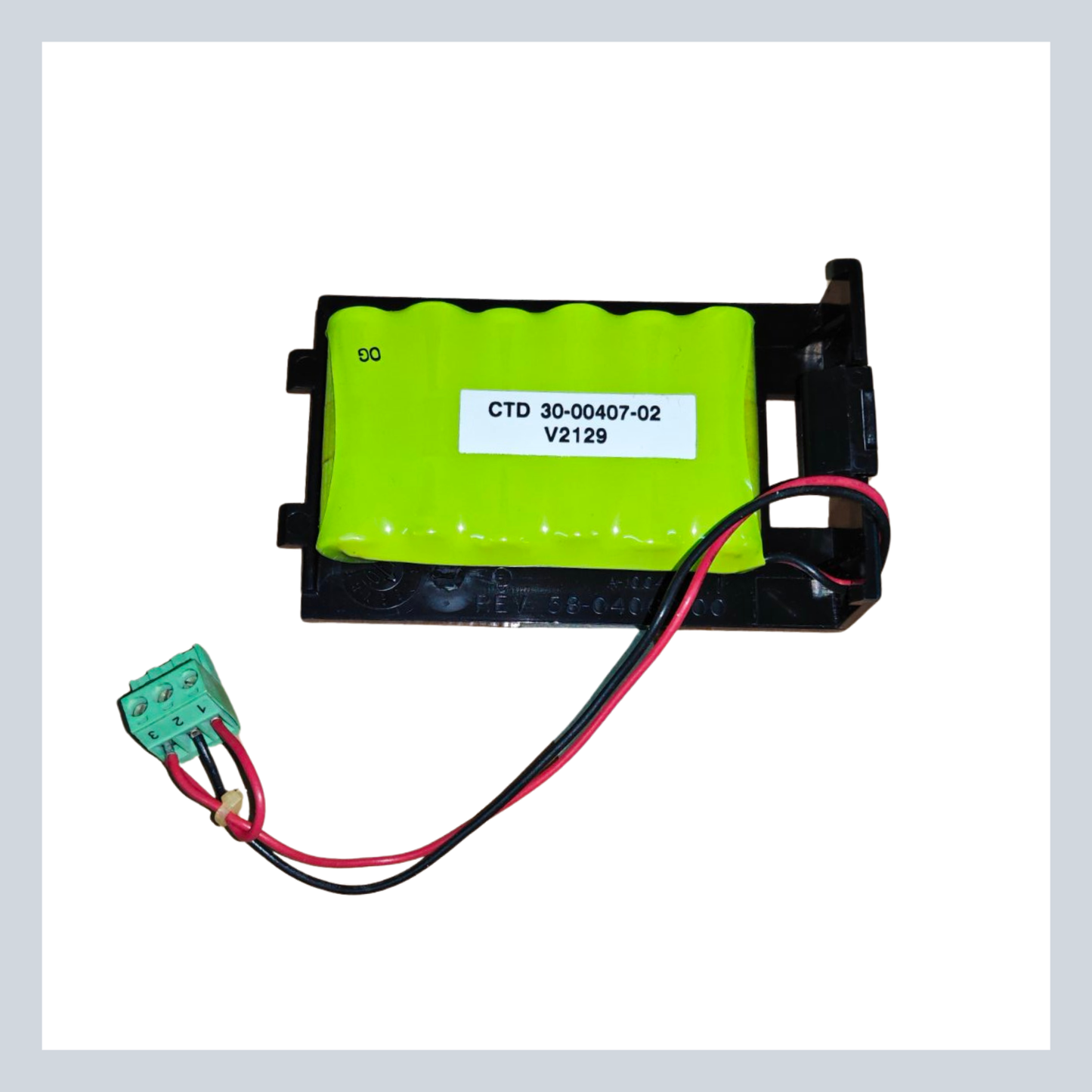 30-00407-02 PACK,BATTERY,DATACORDER